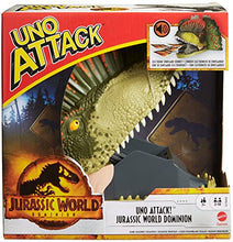 Load image into Gallery viewer, UNO Attack Jurassic World Dominion Card Game - Gifteee Unique & Unusual gifts, Cool gift ideas