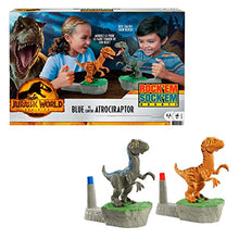 Load image into Gallery viewer, Jurassic World Dominion Rock ‘Em Sock ‘Em Robots Blue vs Atrociraptor Game with Battling Raptors - Gifteee Unique & Unusual gifts, Cool gift ideas