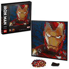 Load image into Gallery viewer, LEGO Art Marvel Studios Iron Man - Gifteee Unique & Unusual gifts, Cool gift ideas