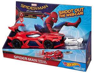 Marvel Hot Wheels Spider-Man Web-Car Set