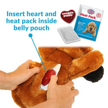 Load image into Gallery viewer, Snuggle Puppy Heartbeat Stuffed Toy for Dogs - Gifteee Unique & Unusual gifts, Cool gift ideas