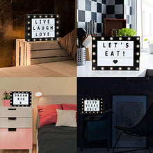 Load image into Gallery viewer, Cinema Light Box 200 Letters, 50 LED Lights - Gifteee Unique & Unusual gifts, Cool gift ideas