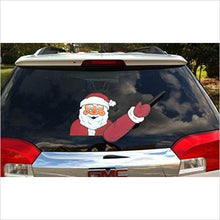 Load image into Gallery viewer, Santa Waving Rear Vehicle Wiper Blade - Gifteee Unique & Unusual gifts, Cool gift ideas