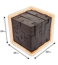 Load image into Gallery viewer, 3D Wooden Brain Teaser Puzzle - Gifteee Unique & Unusual gifts, Cool gift ideas