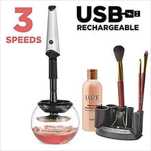 Load image into Gallery viewer, Makeup Brush Cleaner - with USB Charging Station - Gifteee Unique & Unusual gifts, Cool gift ideas