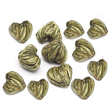 Load image into Gallery viewer, Teabloom Heart Shaped Flowering Tea – 12 Assorted Blooming Tea Flowers – Green Tea + Jasmine, Pomegranate, Strawberry, Rose, Litchi & Peach – Gift For Tea Lover's Anniversary, Valentine, Birthday - Gifteee Unique & Unusual gifts, Cool gift ideas