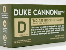 Load image into Gallery viewer, Duke Cannon Men's Big Brick of Soap, 10 Ounce (Victory, 1 Bar) - Gifteee Unique & Unusual gifts, Cool gift ideas