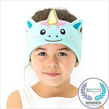 Load image into Gallery viewer, Kids Unicorn Headband Headphones - Volume Limited - Gifteee Unique & Unusual gifts, Cool gift ideas