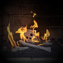 Load image into Gallery viewer, Ceramic Fireplace Skull - Gifteee Unique & Unusual gifts, Cool gift ideas