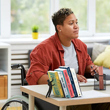 Load image into Gallery viewer, Hidden Metal Bookends for Shelves - Gifteee Unique & Unusual gifts, Cool gift ideas