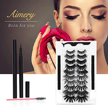 Load image into Gallery viewer, Magnetic eyelashes with eyeliner kit - Gifteee Unique & Unusual gifts, Cool gift ideas