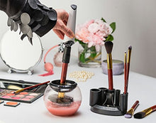 Load image into Gallery viewer, Makeup Brush Cleaner - with USB Charging Station - Gifteee Unique & Unusual gifts, Cool gift ideas