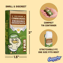 Load image into Gallery viewer, Code Brown Commandos Emergency Underpants - Gifteee Unique & Unusual gifts, Cool gift ideas