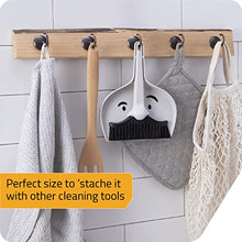 Load image into Gallery viewer, Dustache Small Dustpan and Brush Set - Gifteee Unique & Unusual gifts, Cool gift ideas