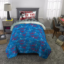 Load image into Gallery viewer, Jurassic World Dominion Velociraptor and T-Rex Super Soft Bedding - Gifteee Unique & Unusual gifts, Cool gift ideas