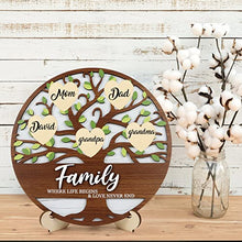 Load image into Gallery viewer, Family Tree Decor - Personalized - Gifteee Unique & Unusual gifts, Cool gift ideas