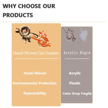 Load image into Gallery viewer, Cat Coaster - Gifteee Unique & Unusual gifts, Cool gift ideas