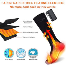 Load image into Gallery viewer, Rechargeable Electric Heated Socks - Gifteee Unique & Unusual gifts, Cool gift ideas