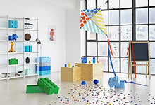 Load image into Gallery viewer, LEGO Storage Box Brick - Gifteee Unique & Unusual gifts, Cool gift ideas