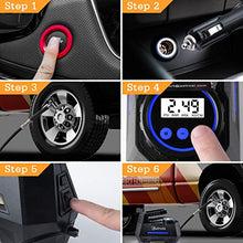 Load image into Gallery viewer, Air Compressor Portable Tire Inflator - Gifteee Unique & Unusual gifts, Cool gift ideas