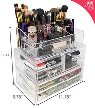 Load image into Gallery viewer, Cosmetics Makeup and Jewelry Storage Case - Gifteee Unique & Unusual gifts, Cool gift ideas