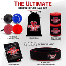 Load image into Gallery viewer, Boxing Reflex Ball Set, 4 Difficulty Levels - Gifteee Unique & Unusual gifts, Cool gift ideas