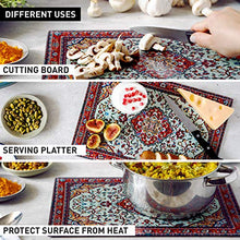 Load image into Gallery viewer, 'Rugboard' Tempered Glass Cutting Board - Gifteee Unique & Unusual gifts, Cool gift ideas