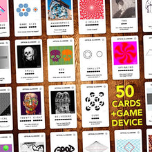 Load image into Gallery viewer, Optical Illusions Travel Game - Gifteee Unique & Unusual gifts, Cool gift ideas