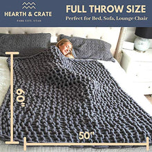 Load image into Gallery viewer, Chunky Knit Blanket - Gifteee Unique & Unusual gifts, Cool gift ideas