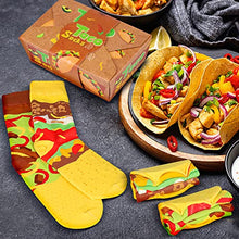 Load image into Gallery viewer, Taco Socks Box - Gifteee Unique & Unusual gifts, Cool gift ideas