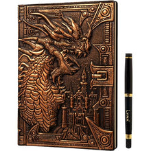 Load image into Gallery viewer, DND Bronze Cover Notebook - Gifteee Unique & Unusual gifts, Cool gift ideas