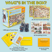 Load image into Gallery viewer, Mystery Jigsaw Puzzle with Storytelling Comics, Treasure Hunt Clues, Secret Ending - Gifteee Unique & Unusual gifts, Cool gift ideas