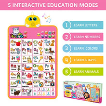 Load image into Gallery viewer, Interactive Alphabet Wall Chart - Gifteee Unique & Unusual gifts, Cool gift ideas