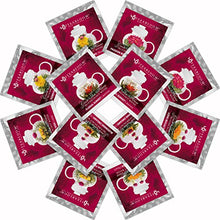 Load image into Gallery viewer, Teabloom Heart Shaped Flowering Tea – 12 Assorted Blooming Tea Flowers – Green Tea + Jasmine, Pomegranate, Strawberry, Rose, Litchi & Peach – Gift For Tea Lover's Anniversary, Valentine, Birthday - Gifteee Unique & Unusual gifts, Cool gift ideas