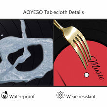 Load image into Gallery viewer, Vinyl Record Tablecloth - Gifteee Unique & Unusual gifts, Cool gift ideas