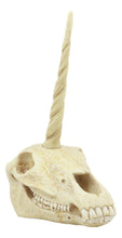 Load image into Gallery viewer, Unicorn Skull Statue - Gifteee Unique & Unusual gifts, Cool gift ideas