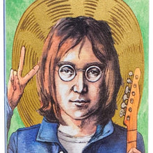 Load image into Gallery viewer, John Lennon Secular Saint Candle - Gifteee Unique & Unusual gifts, Cool gift ideas