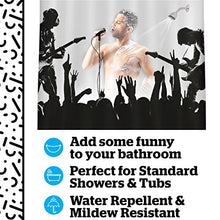 Load image into Gallery viewer, Rockstar Shower Curtain - Gifteee Unique & Unusual gifts, Cool gift ideas