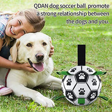Load image into Gallery viewer, Soccer Ball with Straps Dog Toy - Gifteee Unique & Unusual gifts, Cool gift ideas