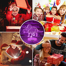 Load image into Gallery viewer, Colors Changing 3D Dinosaur Night Light - Gifteee Unique & Unusual gifts, Cool gift ideas