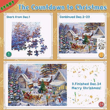 Load image into Gallery viewer, Jigsaw Puzzles Advent Calendar 2023 - Gifteee Unique & Unusual gifts, Cool gift ideas