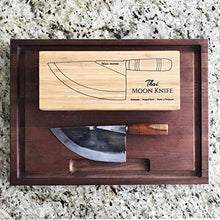 Load image into Gallery viewer, Artisan Forged Steel Thai Moon Knife - Authentic Hand Crafted in Thailand - Gifteee Unique & Unusual gifts, Cool gift ideas