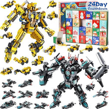 Load image into Gallery viewer, STEM Robot Building Blocks Countdown Calendar - Gifteee Unique & Unusual gifts, Cool gift ideas