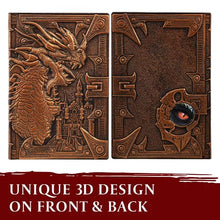 Load image into Gallery viewer, DND Bronze Cover Notebook - Gifteee Unique & Unusual gifts, Cool gift ideas