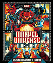 Load image into Gallery viewer, Marvel Universe Map By Map - Gifteee Unique & Unusual gifts, Cool gift ideas