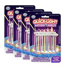 Load image into Gallery viewer, Quick Light Birthday Candles - Amazing Chain Reaction - Gifteee Unique & Unusual gifts, Cool gift ideas