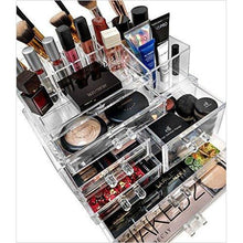 Load image into Gallery viewer, Cosmetics Makeup and Jewelry Storage Case - Gifteee. Find cool &amp; unique gifts for men, women and kids
