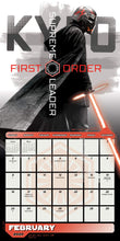 Load image into Gallery viewer, Star Wars: The Rise of Skywalker 2020 Wall Calendar - Gifteee Unique & Unusual gifts, Cool gift ideas