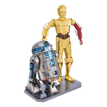 Load image into Gallery viewer, Star Wars R2-D2 and C-3PO 3D Metal Model Kit Box Set - Gifteee Unique & Unusual gifts, Cool gift ideas