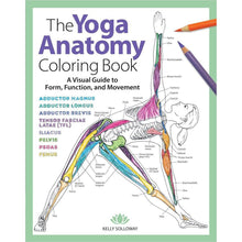 Load image into Gallery viewer, The Yoga Anatomy Coloring Book: A Visual Guide to Form, Function, and Movement - Gifteee Unique & Unusual gifts, Cool gift ideas